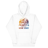 7_35 - Always take the scenic route - Unisex Hoodie