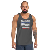 3 - "Celebrating independence since 1776" - Unisex Tank Top