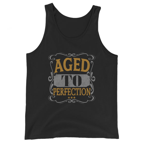 4_154 - Aged to perfection - Unisex Tank Top