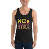 3_126 - Pizza never goes out of style - Unisex Tank Top