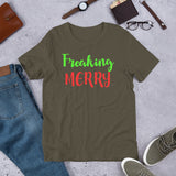 30 - Freaking merry - Short-Sleeve Unisex T-Shirt