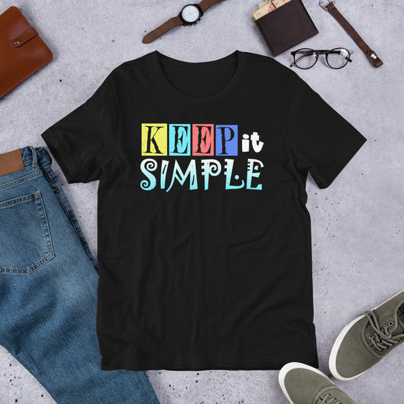 6_106 - Keep it simple - Short-Sleeve Unisex T-Shirt