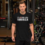 11 - "I fucking love America" - Short-Sleeve Unisex T-Shirt