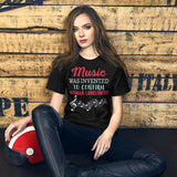 2_174 - Music was invented to confirm human loneliness - Short-Sleeve Unisex T-Shirt