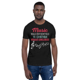 2_174 - Music was invented to confirm human loneliness - Short-Sleeve Unisex T-Shirt