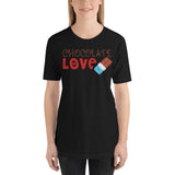 2_209 - Chocolate love - Short-Sleeve Unisex T-Shirt