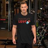 2_209 - Chocolate love - Short-Sleeve Unisex T-Shirt