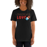 2_209 - Chocolate love - Short-Sleeve Unisex T-Shirt