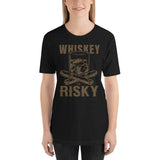 5_172 - Whiskey is risky - Short-Sleeve Unisex T-Shirt