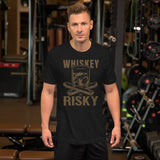 5_172 - Whiskey is risky - Short-Sleeve Unisex T-Shirt