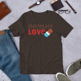 2_209 - Chocolate love - Short-Sleeve Unisex T-Shirt