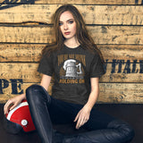 7_258 - You're not drunk if you can lie on the floor holding on - Short-Sleeve Unisex T-Shirt