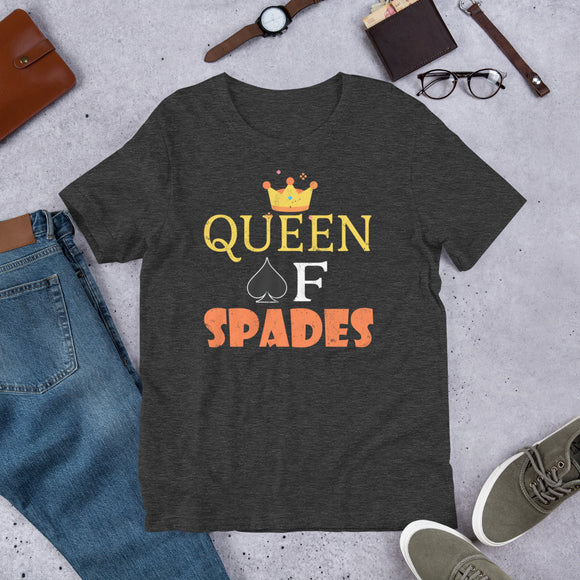 2_151 - Queen of Spades - Short-sleeve unisex t-shirt