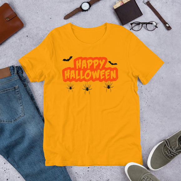 12 - Happy Halloween - Short-Sleeve Unisex T-Shirt