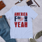 9 - "America fuck yeah" - Short-Sleeve Unisex T-Shirt