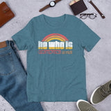 2_96 - He who is contented is rich - Short-Sleeve Unisex T-Shirt