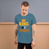 2_153 - King of Spades - Short-sleeve unisex t-shirt