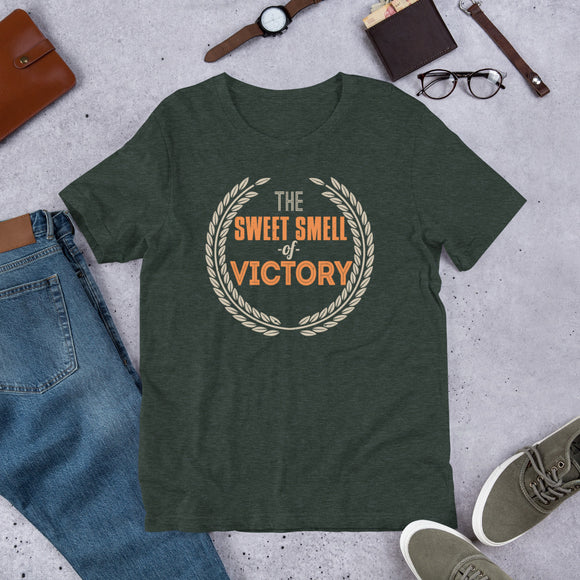 5_126 - The sweet smell of victory - Short-sleeve unisex t-shirt