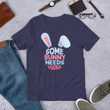 11 - Some bunny needs vodka - Short-sleeve unisex t-shirt