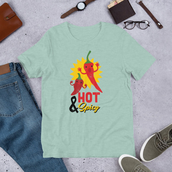 7_117 - Hot spicy - Short-Sleeve Unisex T-Shirt