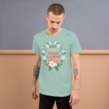 3_63 - Keep calm, Spring is coming - Short-sleeve unisex t-shirt