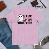 6 - Stop staring at my bootee - Short-Sleeve Unisex T-Shirt