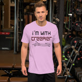 5 - I'm with creepier - Short-Sleeve Unisex T-Shirt