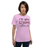 5 - I'm with creepier - Short-Sleeve Unisex T-Shirt