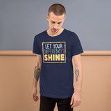 6_265 - Let your differences shine - Short-sleeve unisex t-shirt