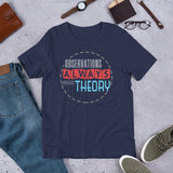 4_256 - Observations always involve theory - Short-sleeve unisex t-shirt