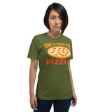 2_164 - Home is where the pizza is - Short-Sleeve Unisex T-Shirt