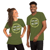 5_163 - Count your blessings, not your problems - Short-sleeve unisex t-shirt