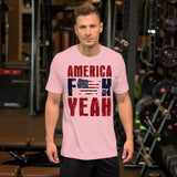 9 - "America fuck yeah" - Short-Sleeve Unisex T-Shirt