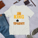 2_153 - King of Spades - Short-sleeve unisex t-shirt