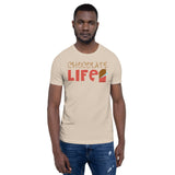 2_211 - Chocolate life - Short-Sleeve Unisex T-Shirt