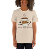 4_177 - Coffee first, save the world later - Short-Sleeve Unisex T-Shirt