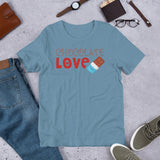 2_209 - Chocolate love - Short-Sleeve Unisex T-Shirt