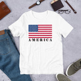 5 - "America" - Short-Sleeve Unisex T-Shirt