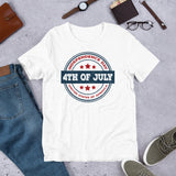 6 - "Independence day 4th of July united states of America" - Short-Sleeve Unisex T-Shirt