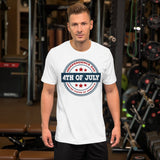 6 - "Independence day 4th of July united states of America" - Short-Sleeve Unisex T-Shirt