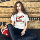 9 - Dear Santa does nice-ish count - Short-Sleeve Unisex T-Shirt