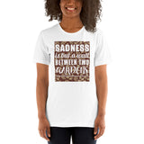 2_107 - Sadness is but a wall between two gardens - Short-sleeve unisex t-shirt