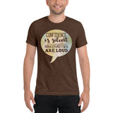 2_227 - Confidence is silent, insecurities are loud - Short sleeve t-shirt