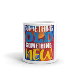 5_217 - Something old, something new - White glossy mug