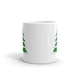 42 - Tree - White glossy mug