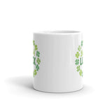 5_291 - Best of luck - White glossy mug