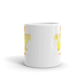 2_149 - Queen bee - White glossy mug