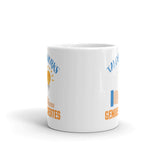 3_65 - Talent works, genius creates - White glossy mug