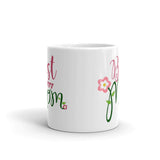 11 - Best mom - White glossy mug