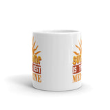 1_228 - Sunshine is the best medicine - White glossy mug